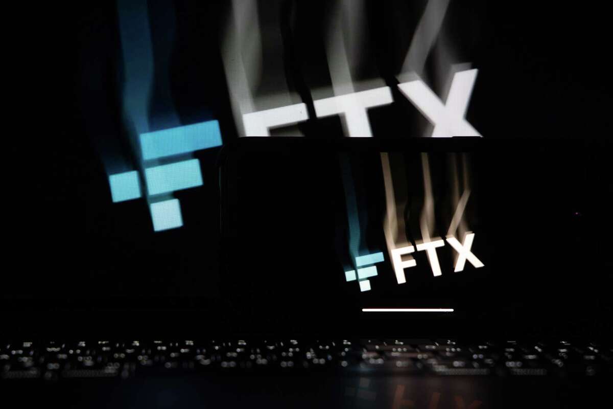The FTX Cryptocurrency Derivatives Exchange logo on a laptop screen arranged in Riga, Latvia, Nov. 24, 2022. The implosion of Sam Bankman-Fried’s FTX empire dealt a harsh blow to the Bahamas’ ambitions to be a hub for the crypto industry, and it’s causing massive pain for locals who treated the now-bankrupt exchange like a bank. Photographer: Andrey Rudakov/Bloomberg